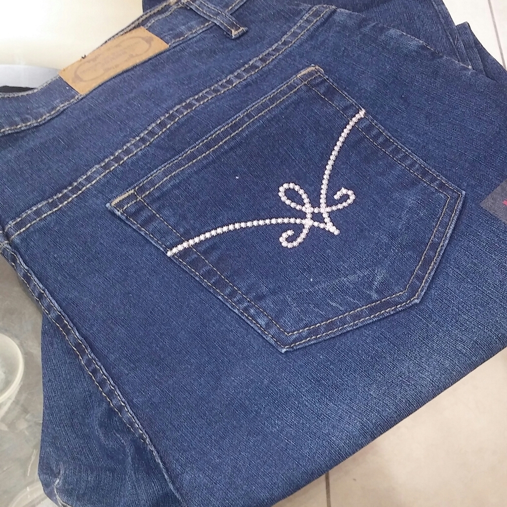 Women plus size Fashionable jeans pant